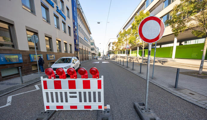 Sperrung Kiehnlestraße
