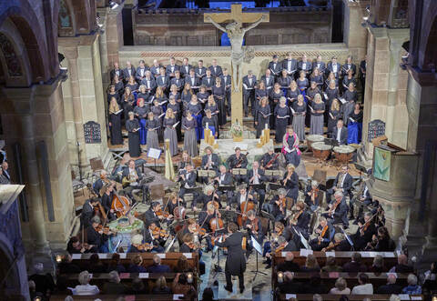 Klosterkonzerte Maulbronn. Maulbronner Kammerchor & Hannoversche Hofkapelle. Christina Landshamer (Sopran) "Der romantische Mend