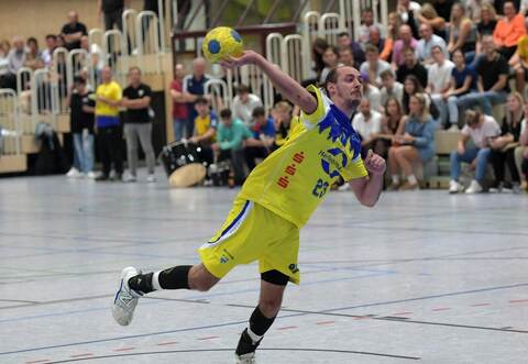 Treffsicher: Felix Kracht steuerte sechs Tore zum HCN-Heimerfolg bei.