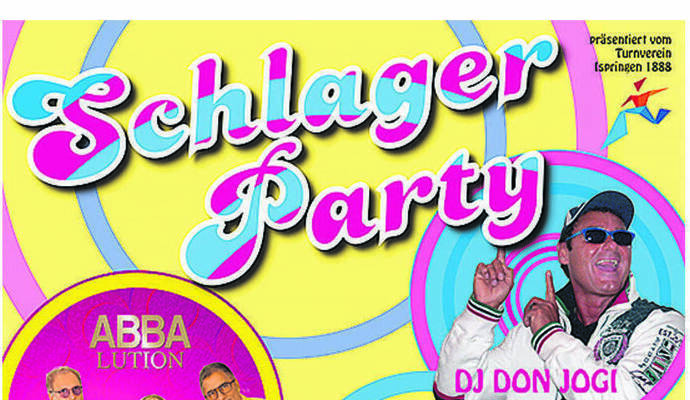 Riesen-Spaßfaktor: Die Schlagerparty in der Sport- und Festhalle. TV Ispringen Riesen-Spaßfaktor: Die Schlagerparty in der Sport- und Festhalle.