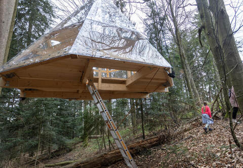 Baumhaus Einweihung Dobel