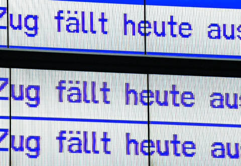 Lokführerstreik - Karlsruhe