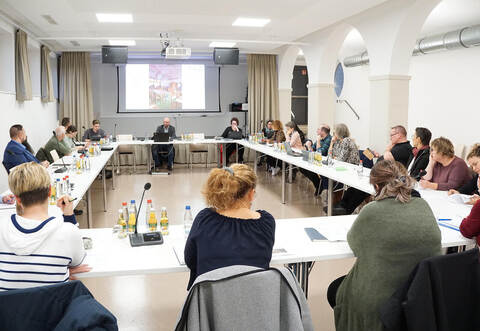 Viel diskutiert, wurde in Knittlingen über Kinderbetreuung.